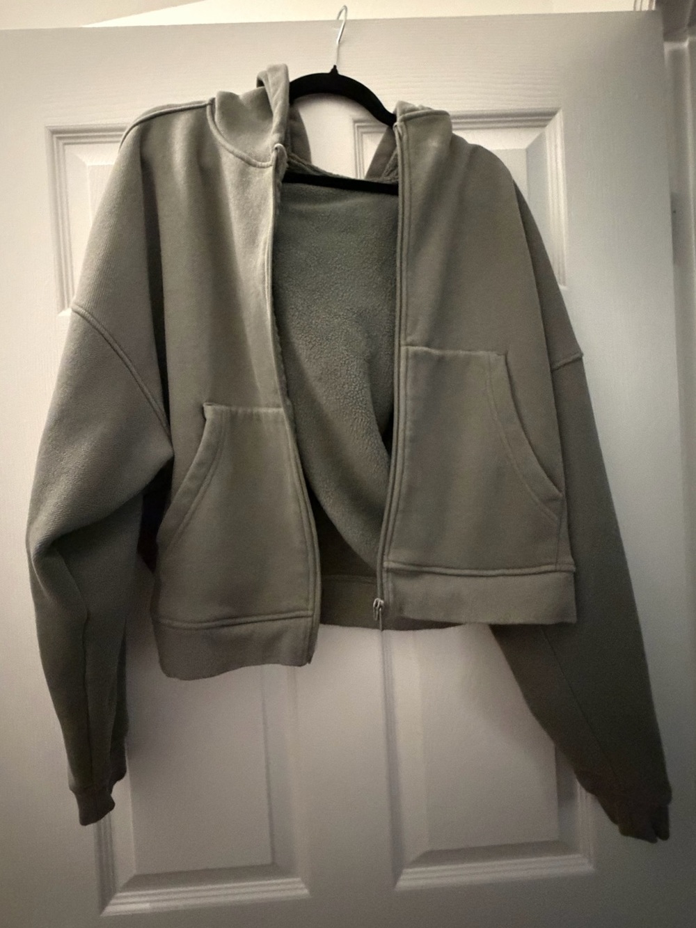 Buffbunny Threads Cropped Zip Hoodie